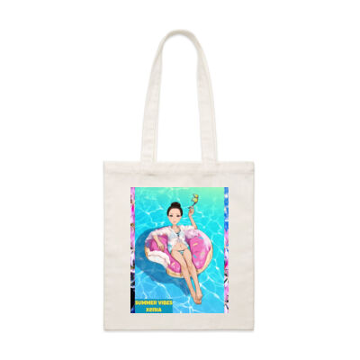 Summer Vibes XENIA beach bag - AS Colour - Parcel Tote (Smallest) Thumbnail