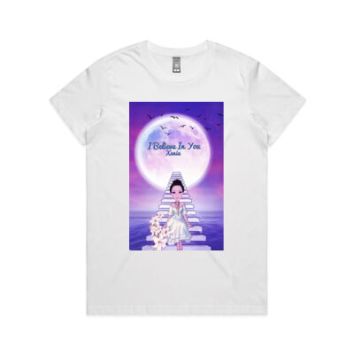 I Believe in you XENIA t-shirt - AS Colour - Women's Maple Crew Tee (Regular Fit) - AS Colour - Women's Maple Crew Tee (Regular Fit) Thumbnail