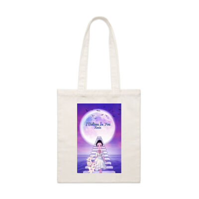 I Believe in you XENIA beach bag - AS Colour - Parcel Tote (Smallest) Thumbnail